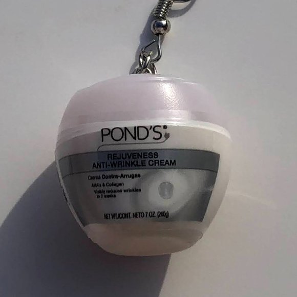 Mini Brands Pond’s Earrings - Handmade - Picture 3 of 4